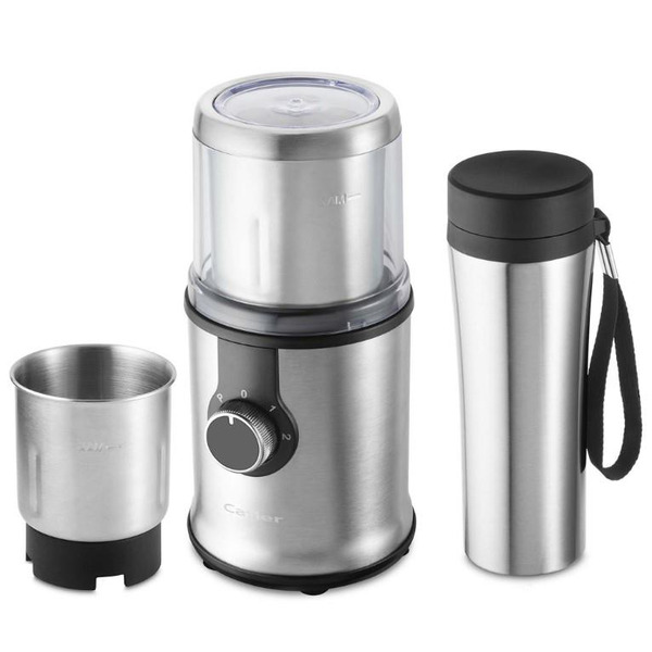 Подрібнювач-млинок Catler, 350 Вт, 3 ємності, нерж. сталь