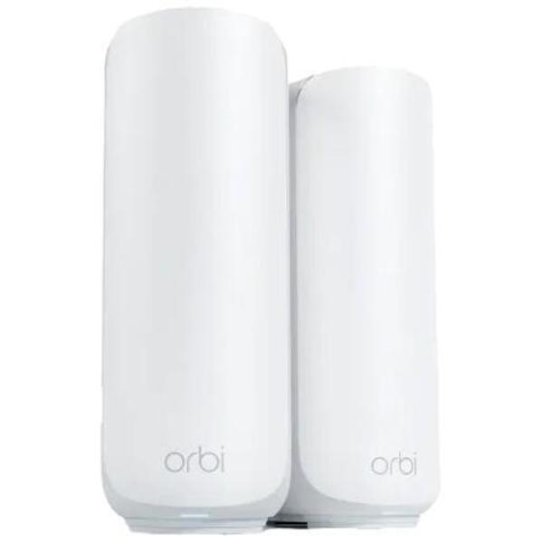 Система WiFi-Mesh NETGEAR Orbi RBE372 BE5000, 2мод, белый (RBE372-100EUS)