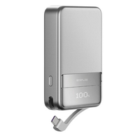 Повербанк EcoFLow RAPID Magnetic Power Bank 10000 Silver
