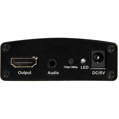 Конвертер PowerPlant (CA911479) HDCAV01 AV (3xRCA) - HDMI, черный