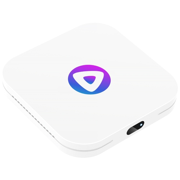 TV Медіаплеєр H96 MAX M1 4/32Gb/ Rockchip RK3528/ Android 13/ WiFi 2.4G+5G/BT 4.0/ білий