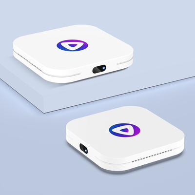 TV Медіаплеєр H96 MAX M1 4/32Gb/ Rockchip RK3528/ Android 13/ WiFi 2.4G+5G/BT 4.0/ білий