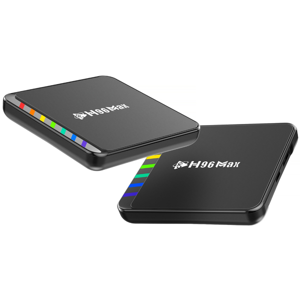 TV Медіаплеєр H96 MAX W2 2/16Gb/ Amlogic S905W2/ Android 11/ WiFi 2.4G+5G/BT:5.0/ LAN:100M/ чорний