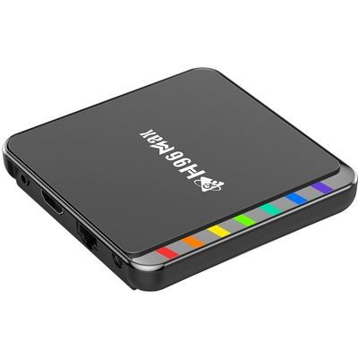TV Медіаплеєр H96 MAX W2 2/16Gb/ Amlogic S905W2/ Android 11/ WiFi 2.4G+5G/BT:5.0/ LAN:100M/ чорний