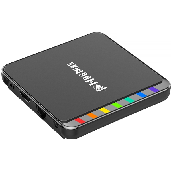 TV Медіаплеєр H96 MAX W2 2/16Gb/ Amlogic S905W2/ Android 11/ WiFi 2.4G+5G/BT:5.0/ LAN:100M/ чорний