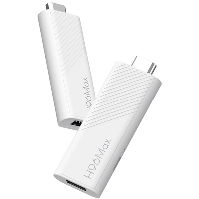 TV Медіаплеєр H96 MAX H313 TV Stick 2/16Gb/ Allwinner H313/ Android 14/ WiFi 2.4G+5G/білий