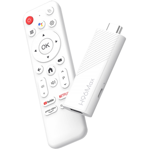 TV Медіаплеєр H96 MAX H313 TV Stick 2/16Gb/ Allwinner H313/ Android 14/ WiFi 2.4G+5G/білий