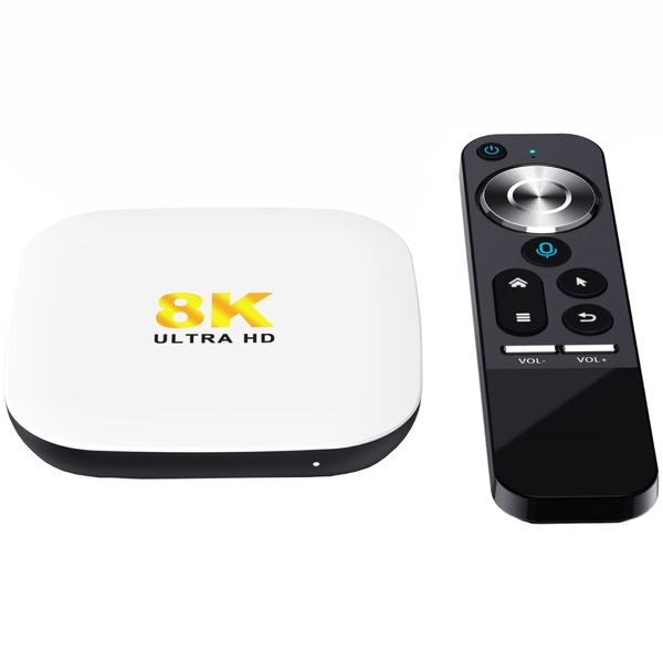 TV Медіаплеєр H96 MAX M2 4/32Gb/ Rockchip RK3528/ Android 13/ WiFi 2.4G+5G/ RJ45/ BT 5.1/ BT пульт