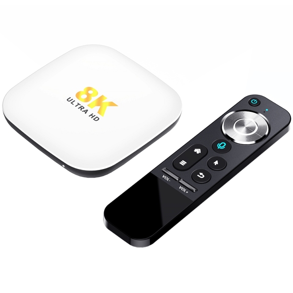 TV Медіаплеєр H96 MAX M2 2/16Gb/ Rockchip RK3528/ Android 13/ WiFi 2.4G+5G/ RJ45/ BT 5.1/ BT пульт