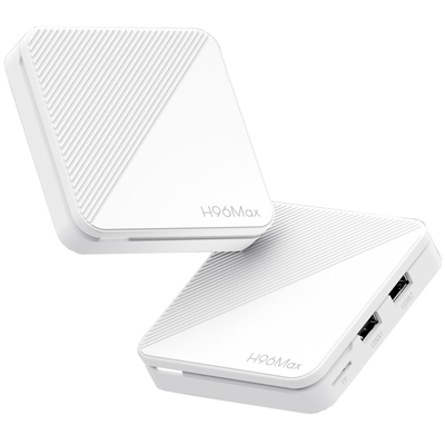 TV Медіаплеєр H96 MAX H313 2/16Gb/ Allwinner H313/ Android 14/ WiFi 2.4G+5G/LAN:100M/