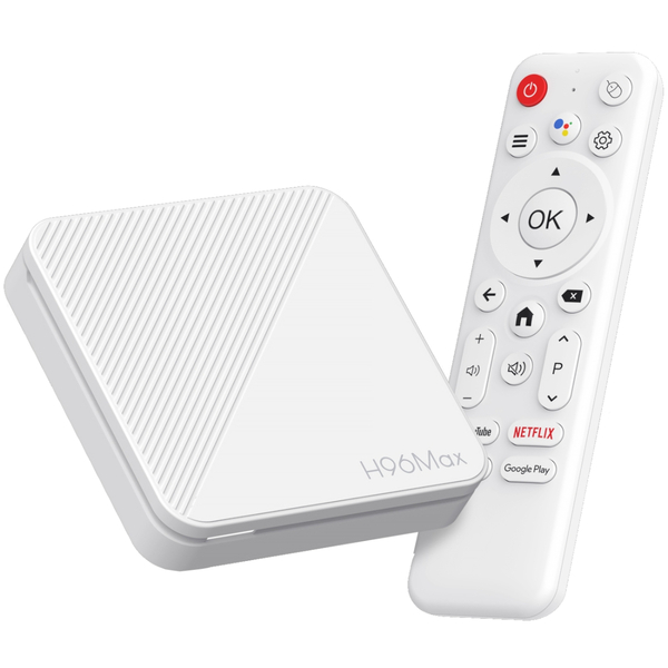 TV Медіаплеєр H96 MAX H313 2/16Gb/ Allwinner H313/ Android 14/ WiFi 2.4G+5G/LAN:100M/