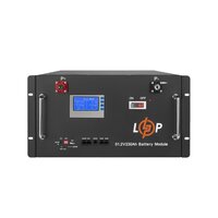 Зовнішня батарея для ДБЖ/інвертора LogicPower LiFePO4 48V 51,2V - 230 Ah 11776Wh Smart BMS 200A с LCD RM (20331)  
