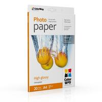 Фотобумага ColorWay глянцевая 180г/м2 A4 20 л. (PG180020A4)