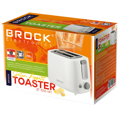 Тостер BROCK BT 1006 WH    