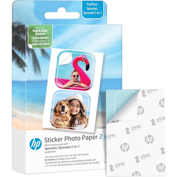 Фотопапір HP CutOut Sticker Zink (HPIZ2X330C)