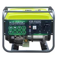 Генератор бензиновий Konner&Sohnen  Basic  KSB 6500C, 230В, 5.5кВт, ручний запуск, 66.6кг