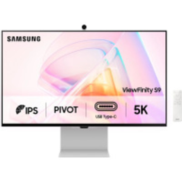 Монітор Samsung 27 ViewFinity S90PC DP, USB, Thunderbolt, Wi-fi, BT, MM, IPS, 5120x2880
