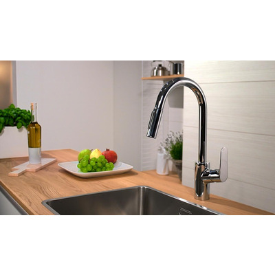 Змішувач для кухонної мийки Hansgrohe Focus 31815000    