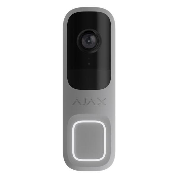 Відеодзвінок дверний Ajax Doorbell Grey (66393.125.GR1)