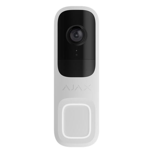 Відеодзвінок дверний Ajax Doorbell White (66390.125.WH1)
