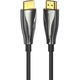 Кабель HDMI M - M, 60.0 м, V2.1, Optical 8K 60Гц 48Gbps Dolby 7.1 TPE Black Zinc Alloy Type Vention