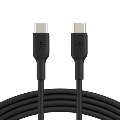 Кабель USB-C > USB-C зарядки/синхронизации Belkin, 1м, 60Вт, Type-C, PVC, черный