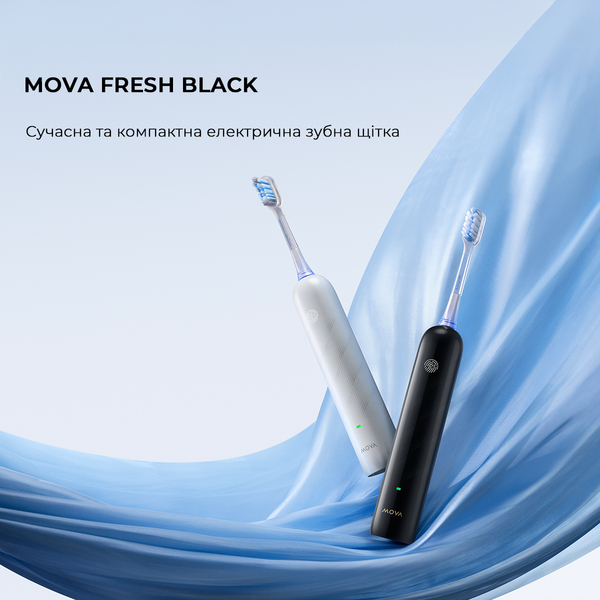 Зубна щітка Mova Fresh Black ATB13A-BK