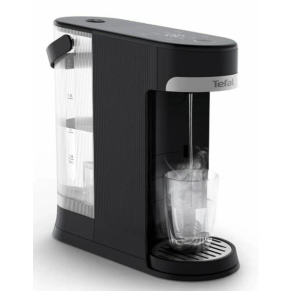 Електрочайник-диспенсер Tefal Instant Hot Water 2л, 5 темп.реж, миттєве нагрівання, сенc. управління, чорний