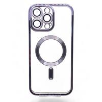 Чохол BeCover TPU Chrome Case MagSafe для Apple iPhone 16 Pro Purple 712084