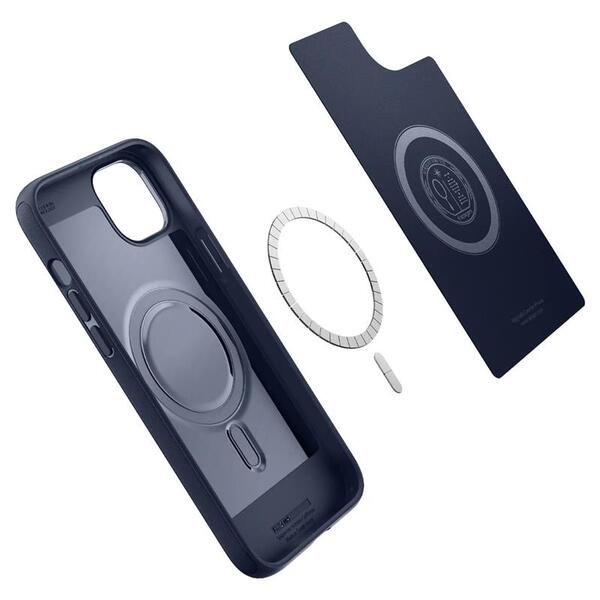 Чохол Spigen Mag Armor MagFit для Apple iPhone 14 Navy Blue ACS05066