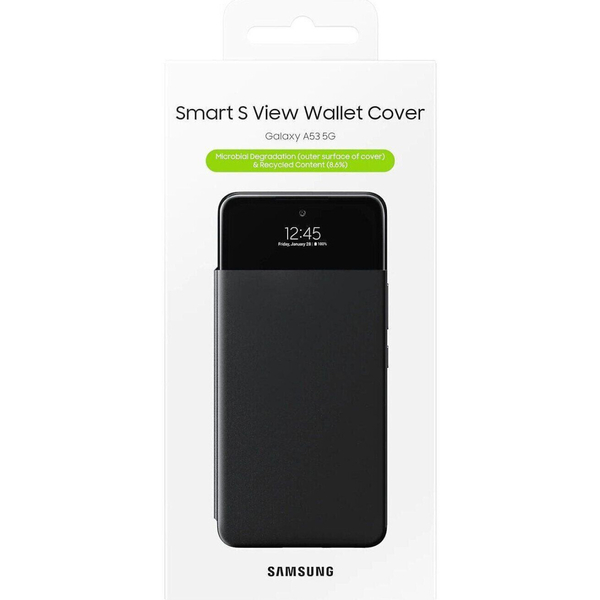 Чохол Samsung S View Wallet Cover для Samsung Galaxy A53 SM-A536 Black EF-EA536PBEGRU