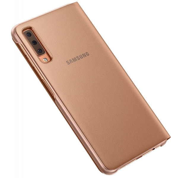 Чохол Samsung Wallet Cover для Samsung Galaxy A7 2018 SM-A750 Gold EF-WA750PFEGRU