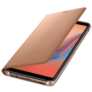 Чохол Samsung Wallet Cover для Samsung Galaxy A7 2018 SM-A750 Gold EF-WA750PFEGRU