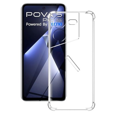 Чохол BeCover Anti-Shock для Tecno Pova 5 Pro 5G (LH8n) Clear 711780