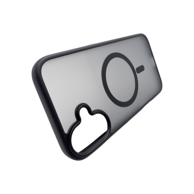 Чохол BeCover Metal Buttons Case MagSafe для Apple iPhone 16 Black 712090