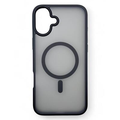 Чохол BeCover Metal Buttons Case MagSafe для Apple iPhone 16 Black 712090