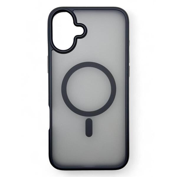 Чохол BeCover Metal Buttons Case MagSafe для Apple iPhone 16 Black 712090