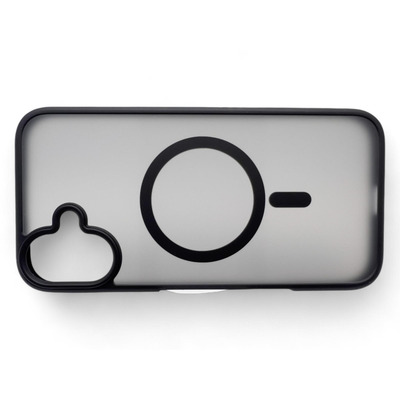 Чохол BeCover Metal Buttons Case MagSafe для Apple iPhone 16 Black 712090