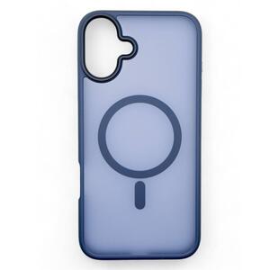Чохол BeCover Metal Buttons Case MagSafe для Apple iPhone 16 Plus Blue 712094