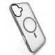 Чохол BeCover Metal Buttons Case MagSafe для Apple iPhone 16 Plus Gray 712095