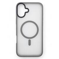 Чохол BeCover Metal Buttons Case MagSafe для Apple iPhone 16 Plus Gray 712095