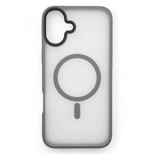 Чохол BeCover Metal Buttons Case MagSafe для Apple iPhone 16 Plus Gray 712095