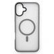 Чохол BeCover Metal Buttons Case MagSafe для Apple iPhone 16 Plus Gray 712095