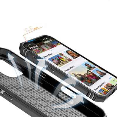 Чохол BeCover Military для Apple iPhone 16 Pro Max Black 712156