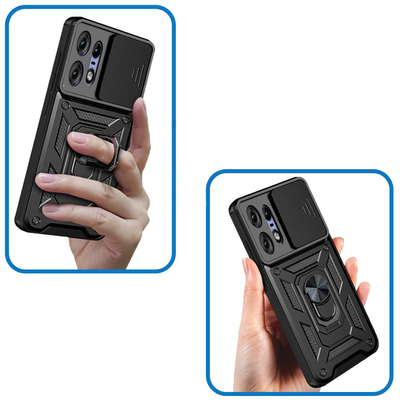 Чохол BeCover Military для Motorola Edge 50 Pro Black 712161