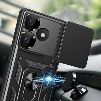 Чохол BeCover Military для Poco F6 Black 712165