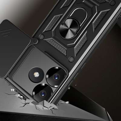 Чохол BeCover Military для Poco F6 Black 712165