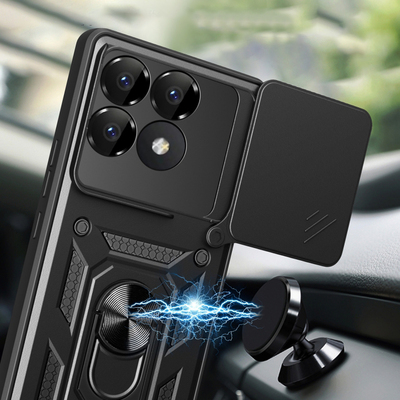 Чохол BeCover Military для Poco F6 Pro Black 712166