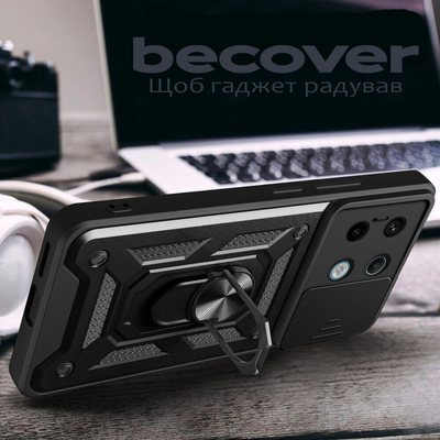 Чохол BeCover Military для Poco X6 Pro Black 711157