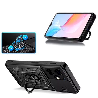 Чохол BeCover Military для Tecno Spark 20 (KJ5n) Black 712168